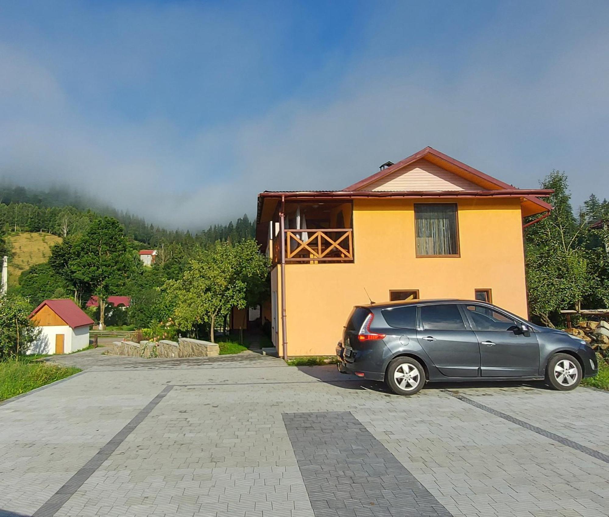 Захід Сонця Hotel Slavske Buitenkant foto